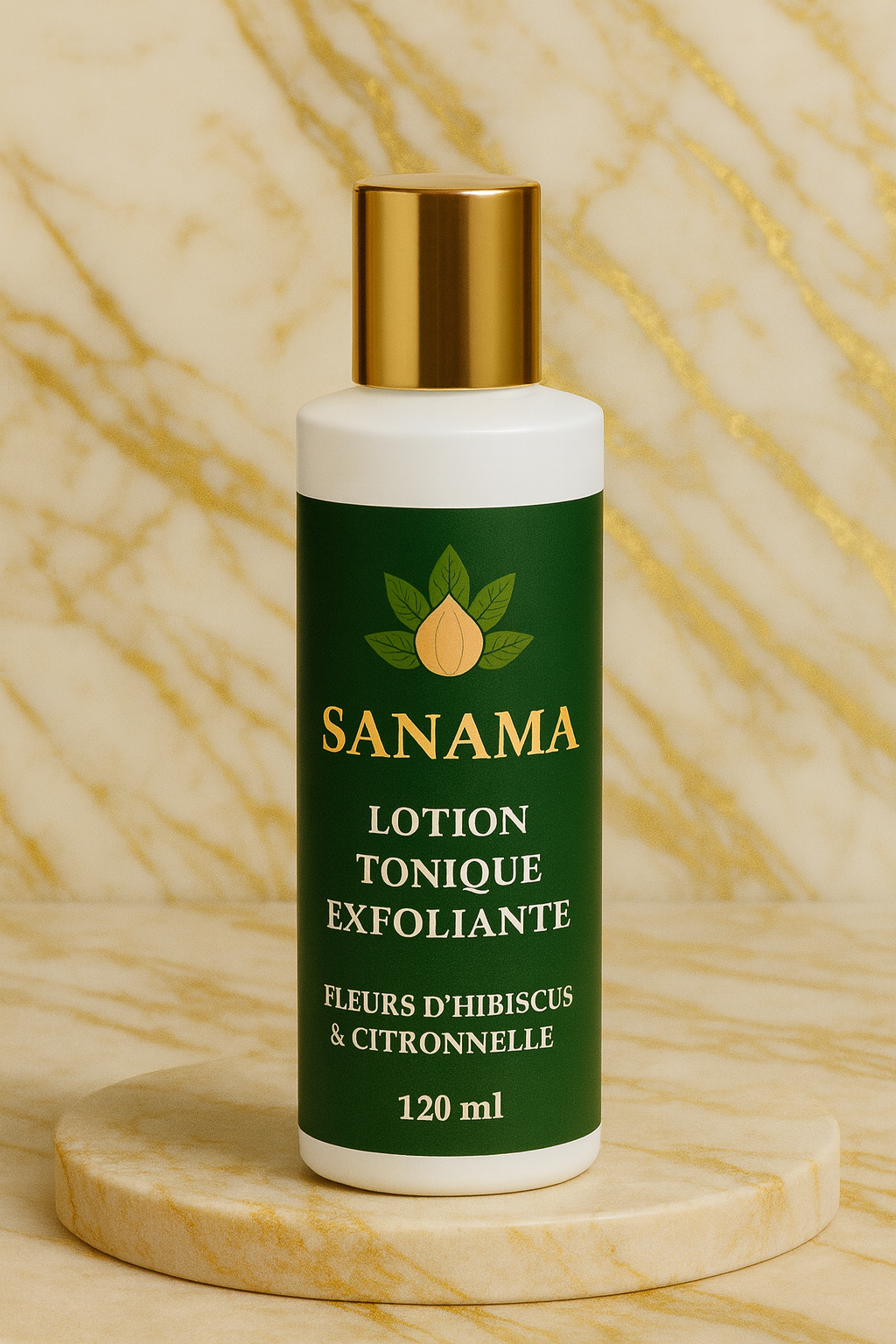 Lotion Tonique Exfoliante – Fleurs d’Hibiscus & Citronnelle