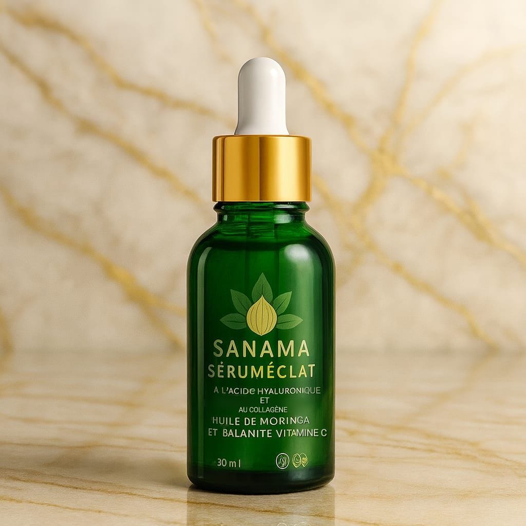 Sérum Éclat – Acide Hyaluronique & Collagène