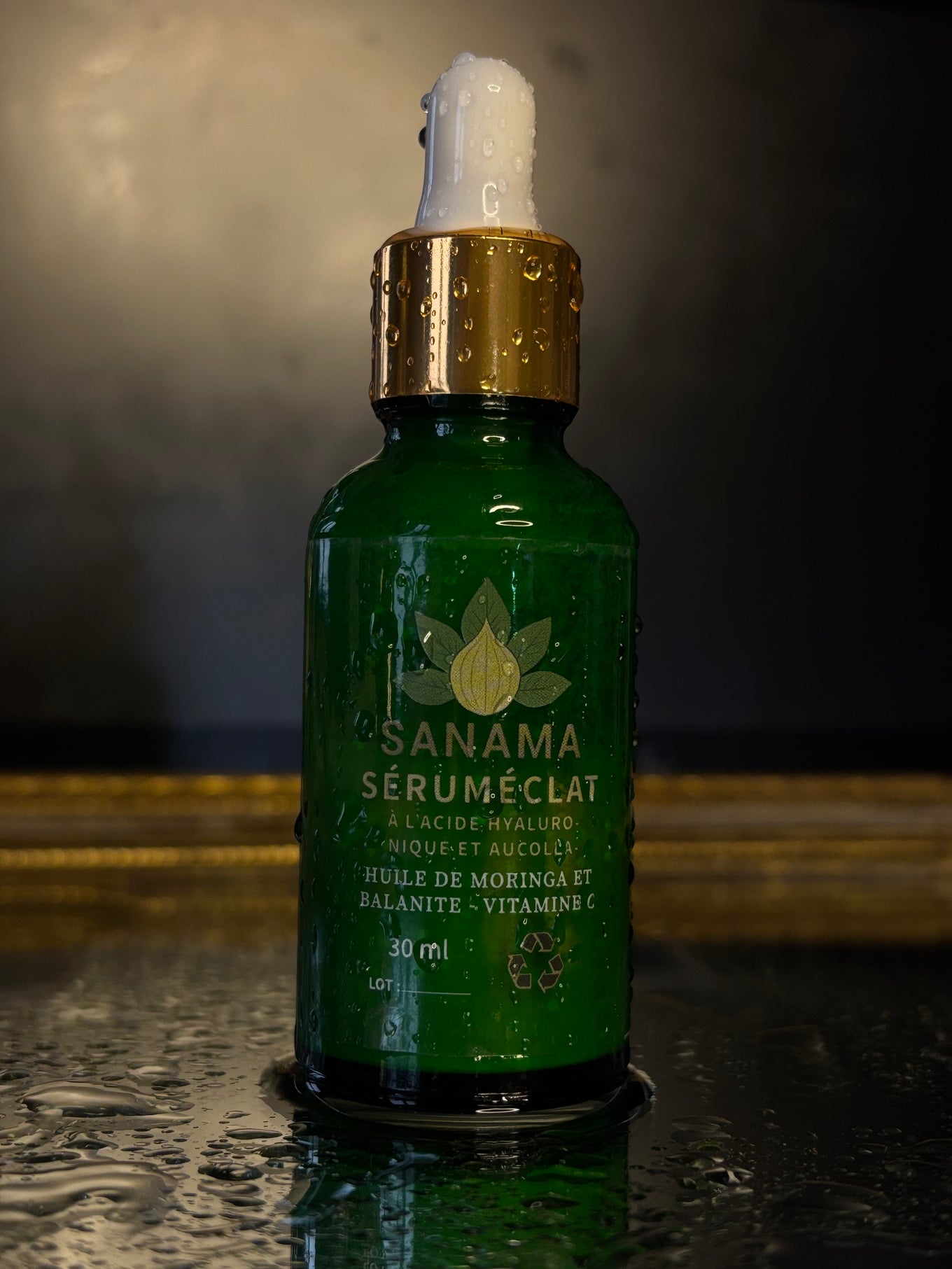 Sérum Éclat – Acide Hyaluronique & Collagène